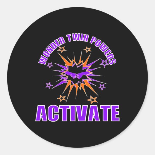 ツイ疑問に思ンパワーは同一とフラテルナを活性化 ラウンドシール (正面)