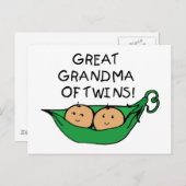 ツイ素晴らしンポッドのおばあちゃん ポストカード (正面/裏面)