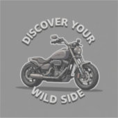 ツイ輪バイクステッカーアート シール (正面)