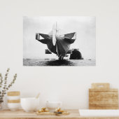 ツェッペリン飛行船ポスター ポスター (キッチン)