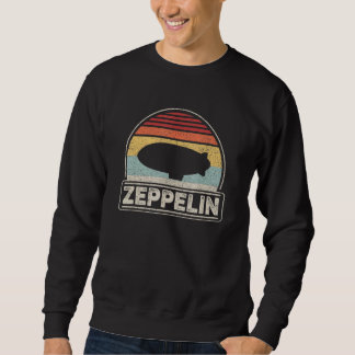ツェッペリン ビンテージ レトロ ツェッペリンTシャツ 飛行船 スウェットシャツ