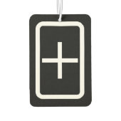 ツェナーカード |プラス記号 カーエアーフレッシュナー (裏面)