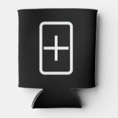 ツェナーカード |プラス記号 缶クーラー (正面)