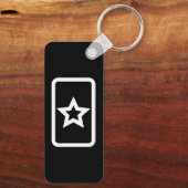 ツェナーカード |中空の5つ星 キーホルダー (裏面)
