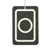 ツェナーカード |中空円 カーエアーフレッシュナー (正面)
