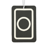 ツェナーカード |中空円 カーエアーフレッシュナー (裏面)