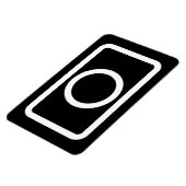 ツェナーカード |中空円 マグネット (左側)