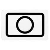 ツェナーカード |中空円 マグネット (横)