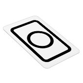 ツェナーカード |中空円 マグネット (右側)