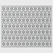 ツェナーカード |中空円 ラッピングペーパー (フラット)