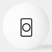 ツェナーカード |中空円 卓球ボール (裏面)