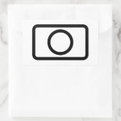 ツェナーカード |中空円 長方形シール (バッグ)