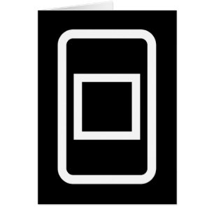 ツェナーカード 中空四角カード