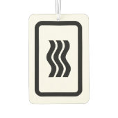 ツェナーカード | 3縦波線 カーエアーフレッシュナー (裏面)