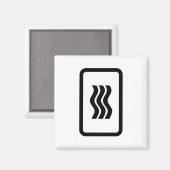 ツェナーカード | 3縦波線 マグネット (正面/裏面)