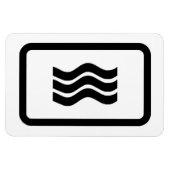 ツェナーカード | 3縦波線 マグネット (横)