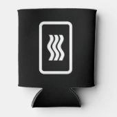 ツェナーカード | 3縦波線 缶クーラー (正面)