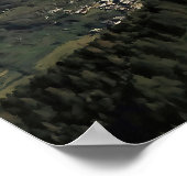 ツェルマットへの渓谷 ポスター (角)