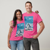 ツェルマットザスイス山 Tシャツ (ユニセックス)