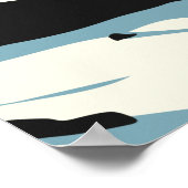 ツェルマットスイススキープリント ポスター (角)