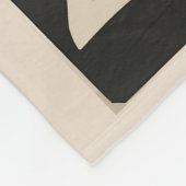 ツェルマットスイストラベルアートヴィンテージ フリースブランケット (角)