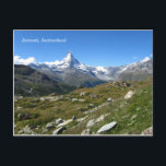 ツェルマットマッターホルンスイスアルプス葉書 ポストカード<br><div class="desc">ツェルマットマッターホルンスイスアルプス葉書</div>