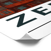 ツェルマットマッターホルンヴィンテージトラベル ポスター (角)