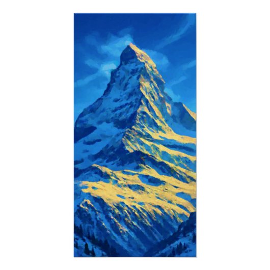 ツェルマットヴィンテージ旅行 ポスター (正面)