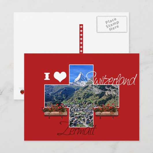 ツェルマット – はがき (正面/裏面)