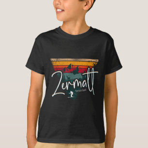 ツェルマット アルペンスキー ヴィンテージ スイスアルプス スイス Tシャツ