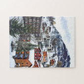 ツェルマット。スイスアルプス ジグソーパズル (横)