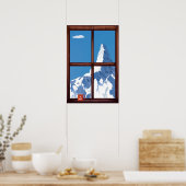 ツェルマット、スイス、スキー ポスター (キッチン)