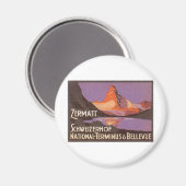 ツェルマット・スイス マグネット (正面/裏面)