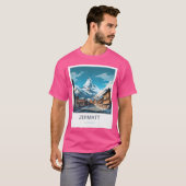 ツェルマット・スイス Tシャツ (正面フル)