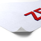 ツェルマット・スウィザーランド・スキー・トレイン ポスター (角)