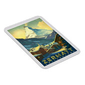 ツェルマット – マッターホルンを威厳のある捕獲する マグネット (右側)