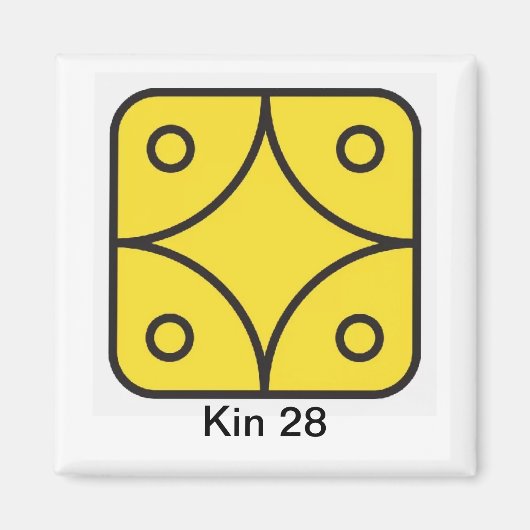 ツォキンエストレラアマレラキン28 マグネット (正面)