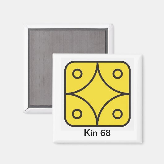 ツォキンエストレラアマレラキン68 マグネット (正面/裏面)