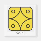 ツォキンエストレラアマレラキン68 マグネット (正面)