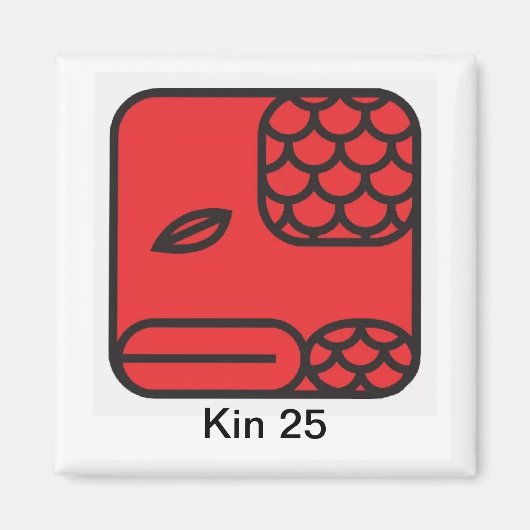 ツォキンセルペンテヴェルメラーキン25 マグネット (正面)