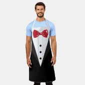 ツキセド エプロン (着用した状態)