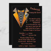 ツキセド – スチームパンクバチュラーパーティ 招待状 (正面/裏面)