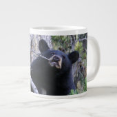 ツキノワグマの幼いこども ジャンボコーヒーマグカップ (正面右)