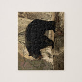 ツキノワグマ(オリジナルのアートワーク) ジグソーパズル (縦)