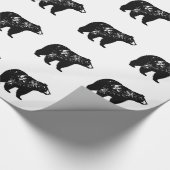 ツキノワグマ ラッピングペーパー (角)