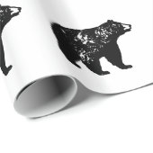 ツキノワグマ ラッピングペーパー (ロールコーナー)