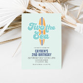 ツザシーサーフボードビーチ2nd誕生日 招待状