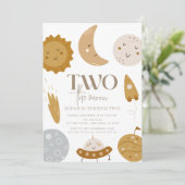 ツザムーンボホ宇宙2nd誕生日 招待状 (スタンド正面)