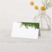 ツタつるの緑結婚草 プレイスカード (裏面)