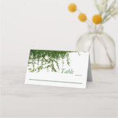 ツタつるの緑結婚草 プレイスカード (正面)